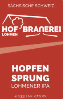 Lohmener Hopfensprung - Bier aus der Sächsischen Schweiz