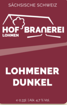 Lohmener Dunkel - Bier aus der Sächsischen Schweiz