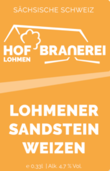 Lohmener Sandsteinweizen - Bier aus der Sächsischen Schweiz