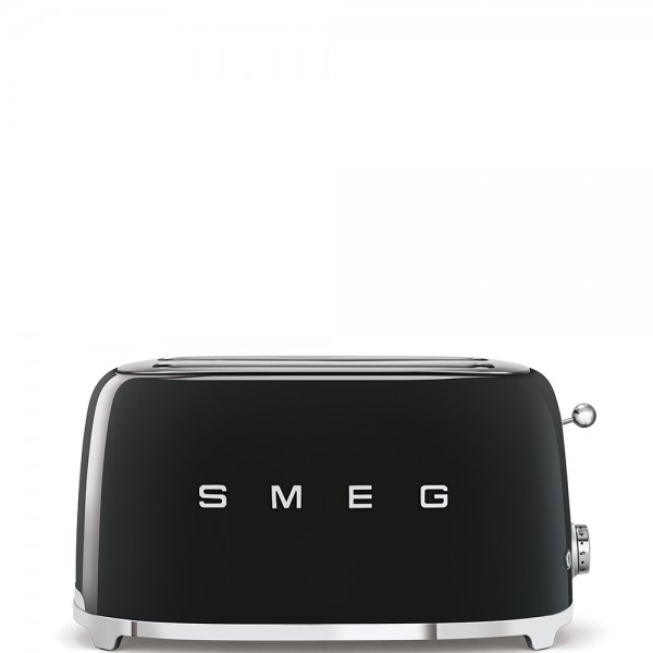 SMEG 2-Schlitz Toaster lang , schwarz